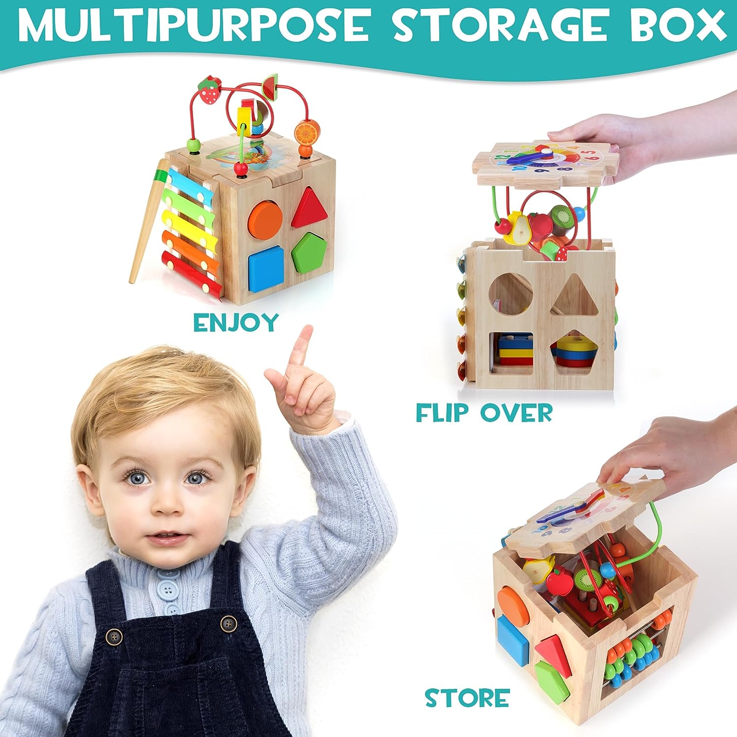 Cubo Montessori 8-in-1 – Cubbi
