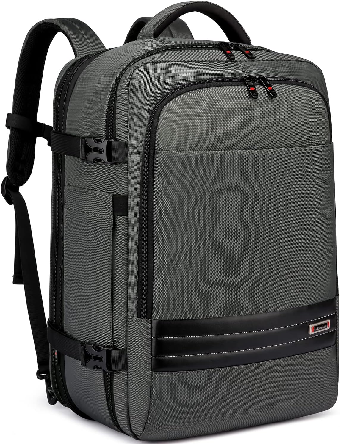 Zaino da viaggio impermeabile espandibile da 45–55L con scomparto per laptop da 46,5 cm