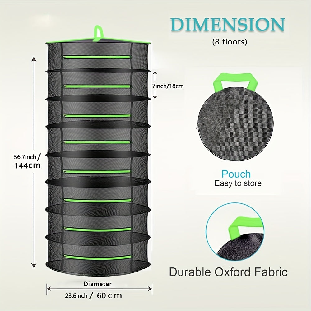 Supporto per Erbe e Essiccazione Sostenibile – Efficiente e Salvaspazio per Semi e Frutta