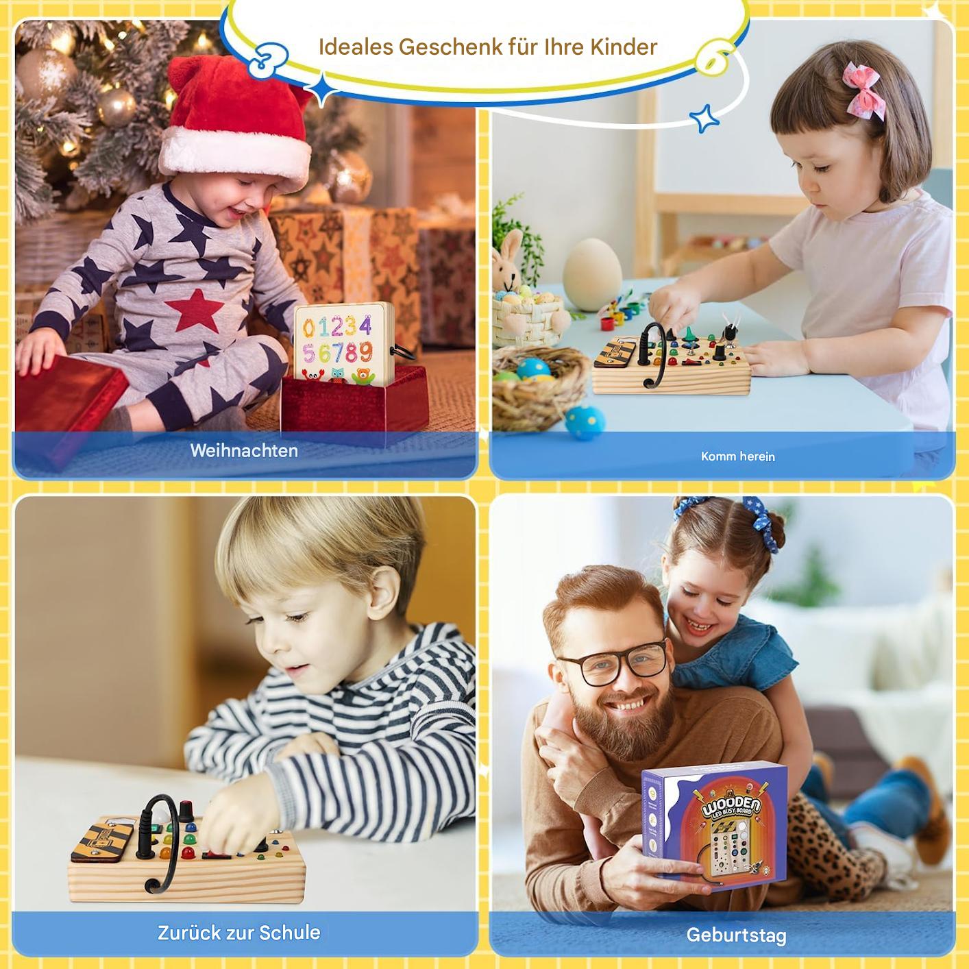 Tavola Montessori Interattiva per Bambini - BrightStart