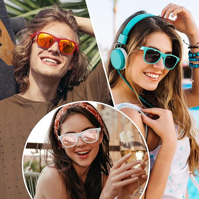 Occhiali da sole retro polarizzati in stile anni '80 - Jamie, Edizione Estate 2025