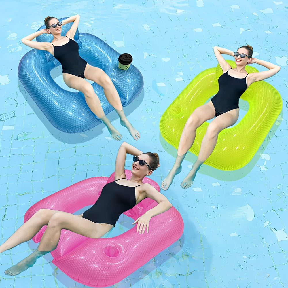 PearlFloat Lounge Gonfiabile – Comfort e Stile sull'Acqua