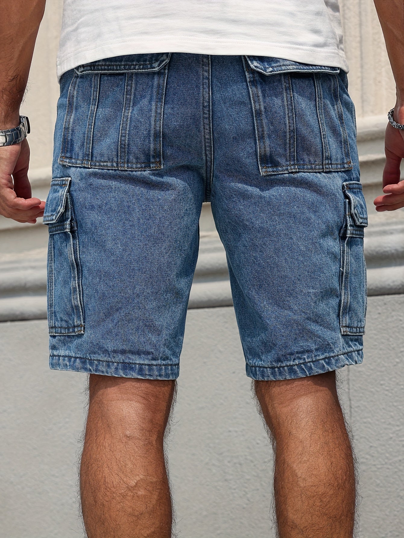 Shorts da Uomo in Denim Urbano – Comodi e Pratici