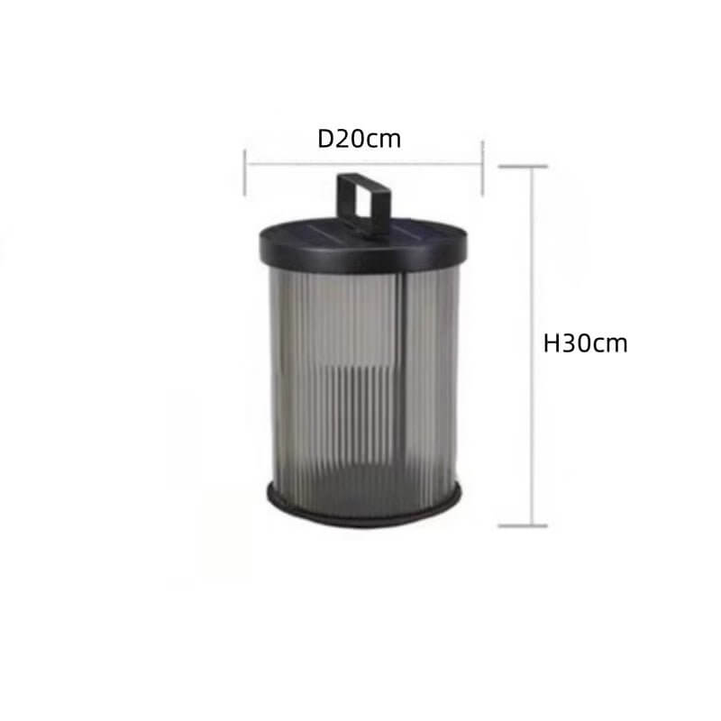 Lampada da Esterno in Vetro Cristallo - Energia Solare