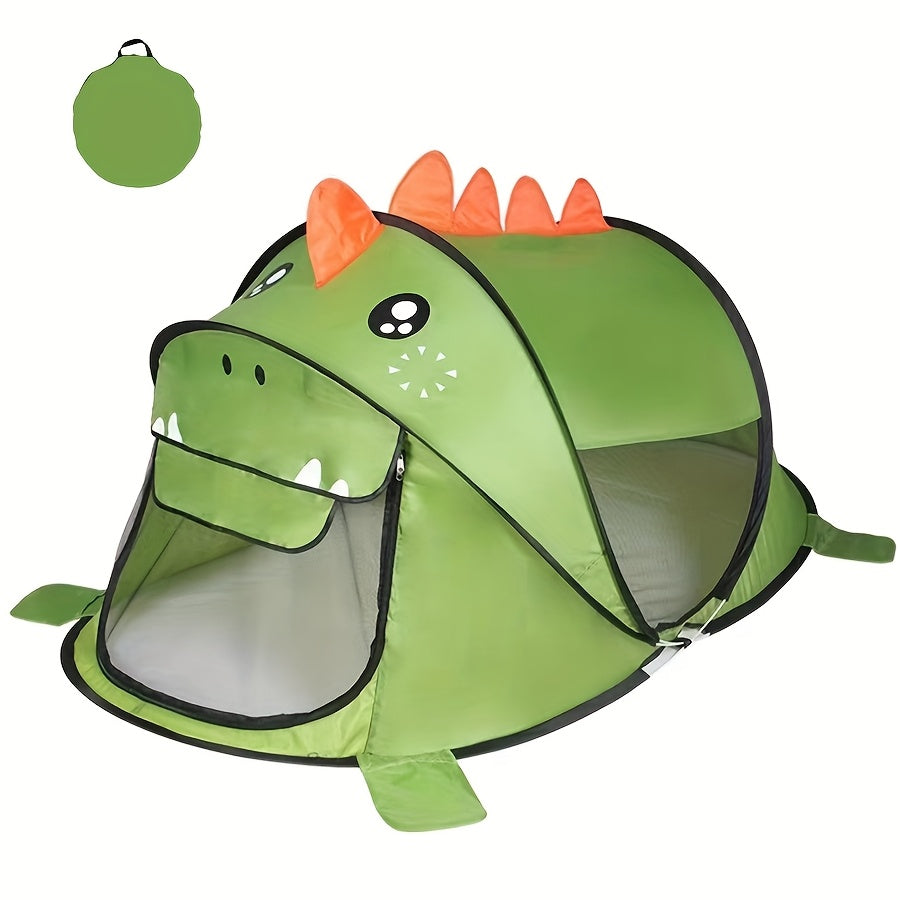 Set di tende da gioco pop-up per bambini con dinosauri, squali e orsi con protezione solare UPF 50 – Traspirante e portatile per neonati e bambini piccoli