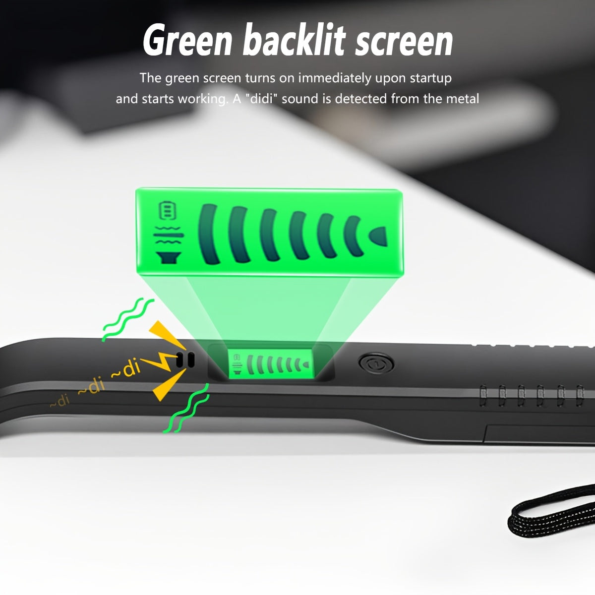 ProScan Metal Detector – Preciso e Facile da Usare per Avventure all'Aperto