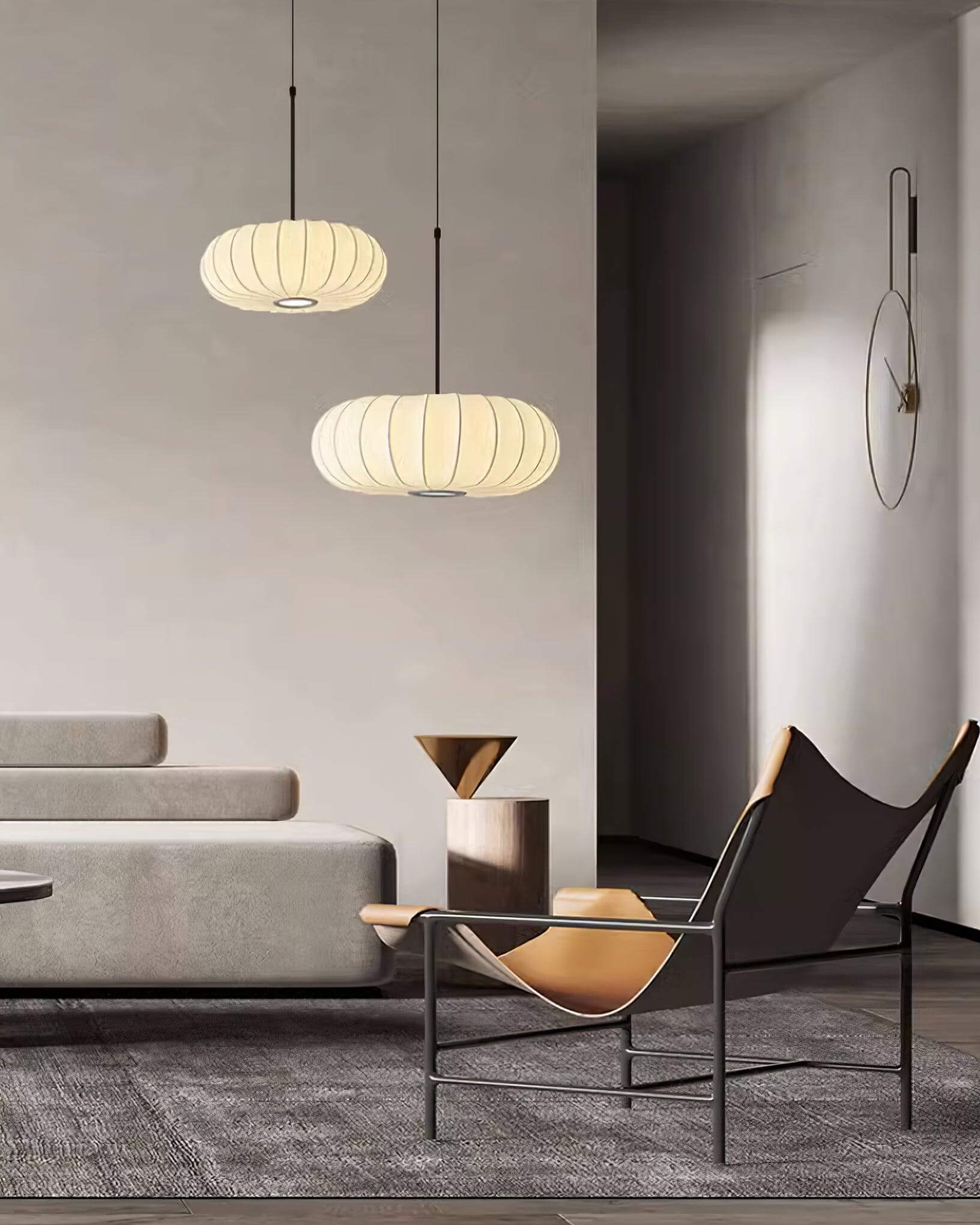 Lampada a sospensione - Design Minimalista - Stile Wabi-Sabi