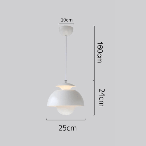 Moderna Lampada a Sospensione LED - Design Scandinavo