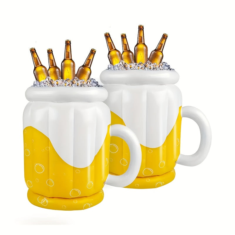 Secchiello per ghiaccio gonfiabile e portatile per divertimento all'aperto