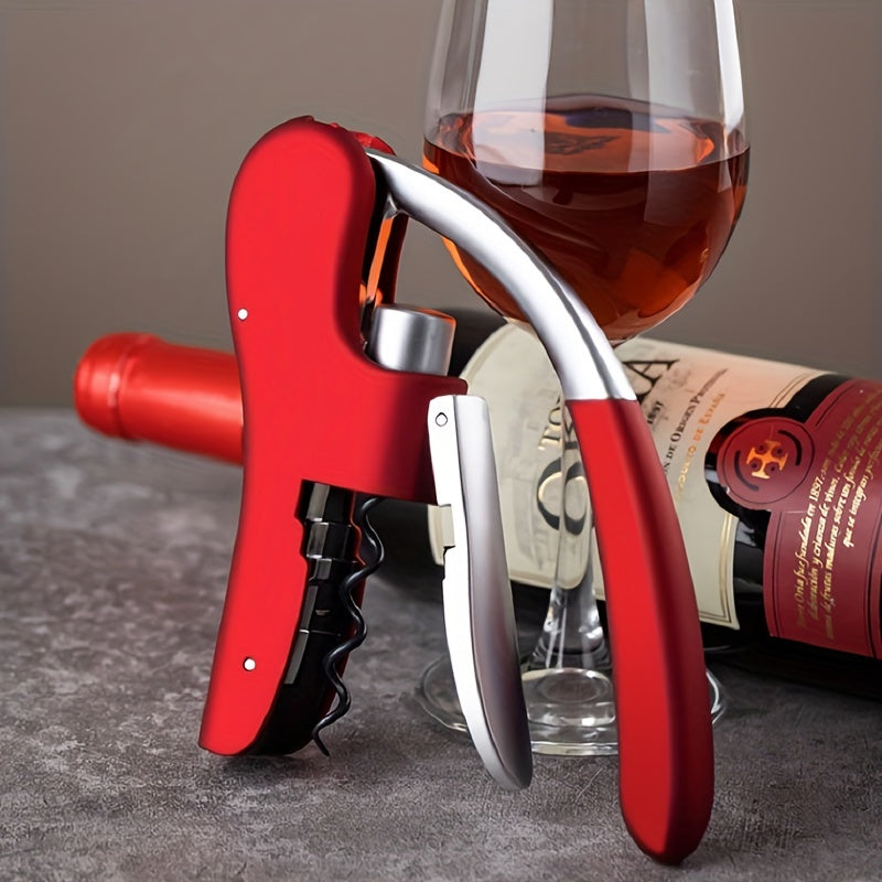 Cavatappi Ergonomico – Apre Bottiglie di Vino Rapidamente e in Sicurezza per Casa e Ospitalità