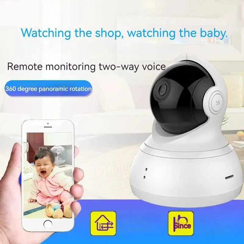 Telecamera Baby Monitor - Visione Notturna a 360° - Audio Bidirezionale