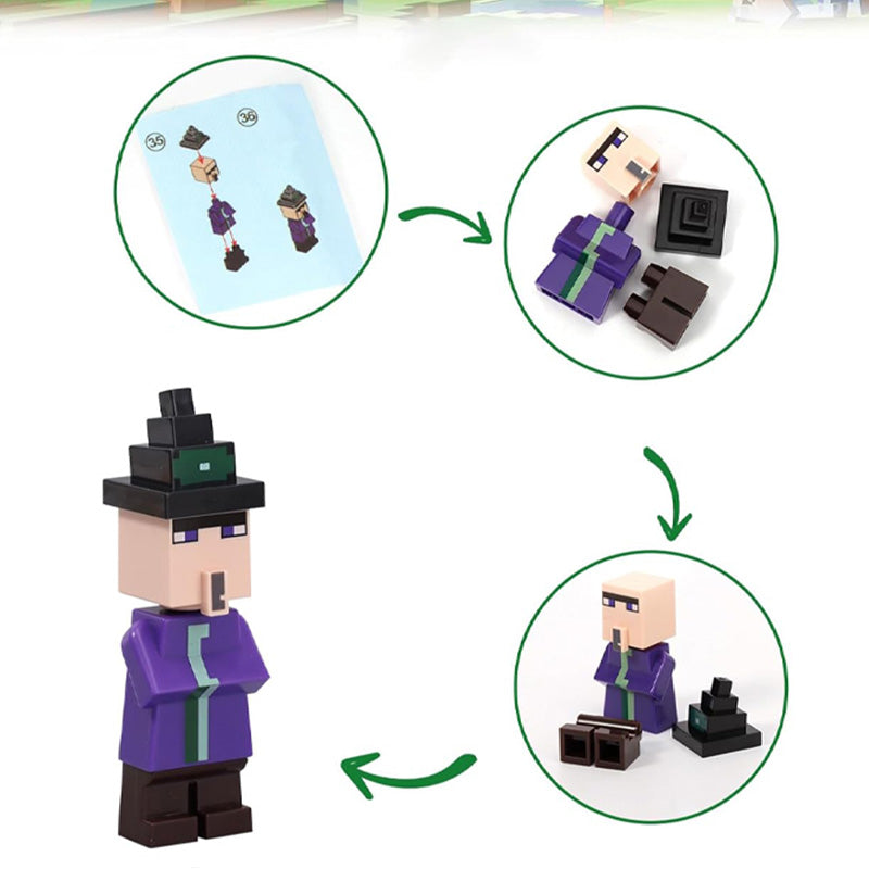 Calendario dell'Avvento CrystalBuild Elite | 29 Figure Creative per il Countdown di Natale dei Bambini