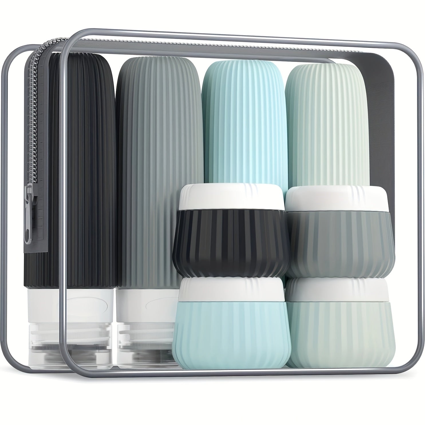 Set di Bottiglie da Viaggio Pratiche – Sicure e Comode per Viaggiare