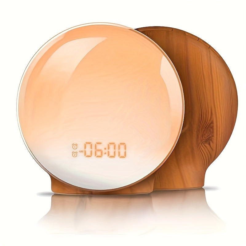 Orologio Digitale Alarm Clock Halo Light – Sveglia con Alzatina e Funzione Doppia Sveglia
