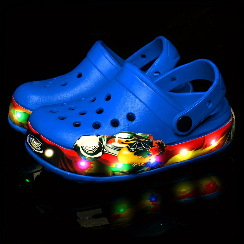 Zoccoli per Bambini Luminosi al Buio – Scarpe Traspiranti e Antiscivolo