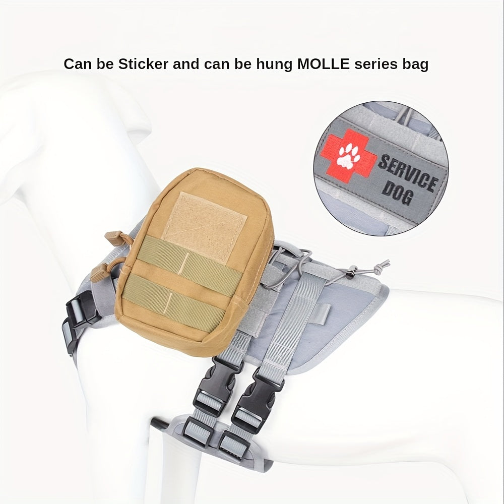 Imbracatura Tattica per Cani – Robusta e Regolabile per Cani di Grandi Dimensioni