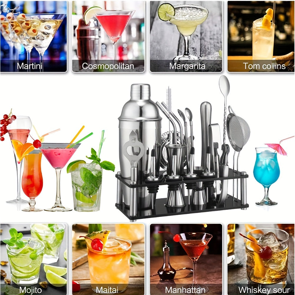 Set di Cocktail ProMix da 20 Pezzi – Tutto per il Mix Perfetto