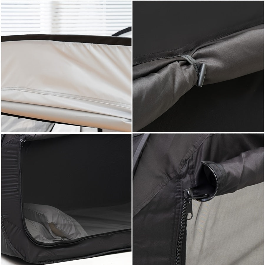 Letto a Tenda Pieghevole CozyNest – Protezione e Riposo a Portata di Mano