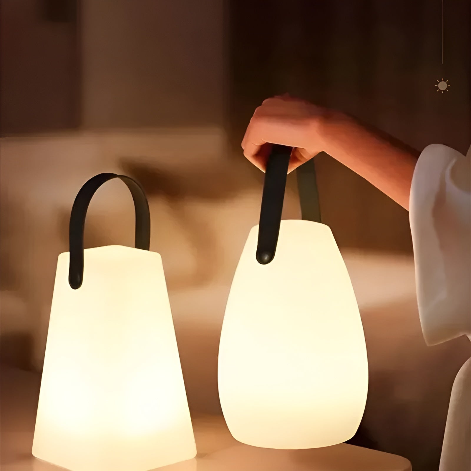 Lampada da Tavolo LED Wireless Impermeabile per Interni ed Esterni - Lumora