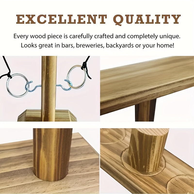 Gioco del Lancio degli Anelli in Legno – Tradizionale e Stimolante