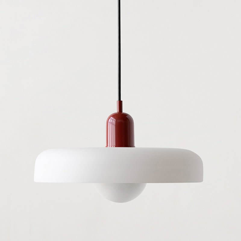 Lampada a Sospensione Colorata in Vetro - Design Moderno