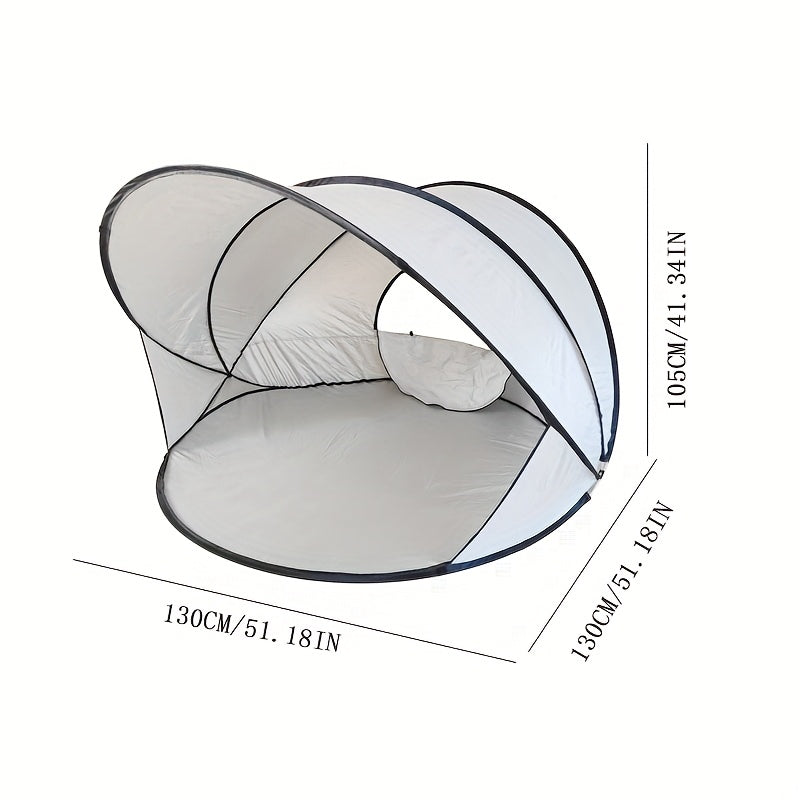 Tenda da Spiaggia Pop-Up – Facile da Montare e Protezione per Tutti