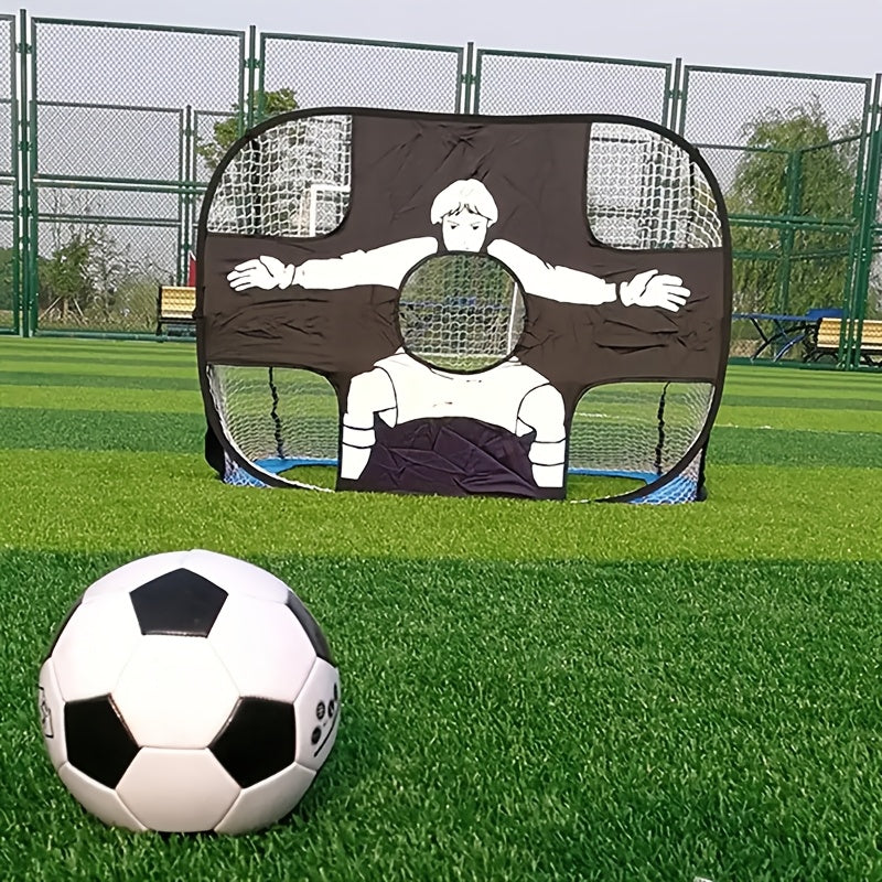 Porta da Calcio Pieghevole 2-in-1 – Ideale per Allenamenti e Divertimento all'Aperto