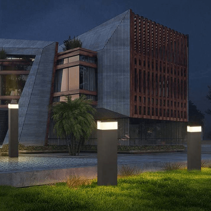 Lampada LED da Esterno - Design Rettangolare in Metallo