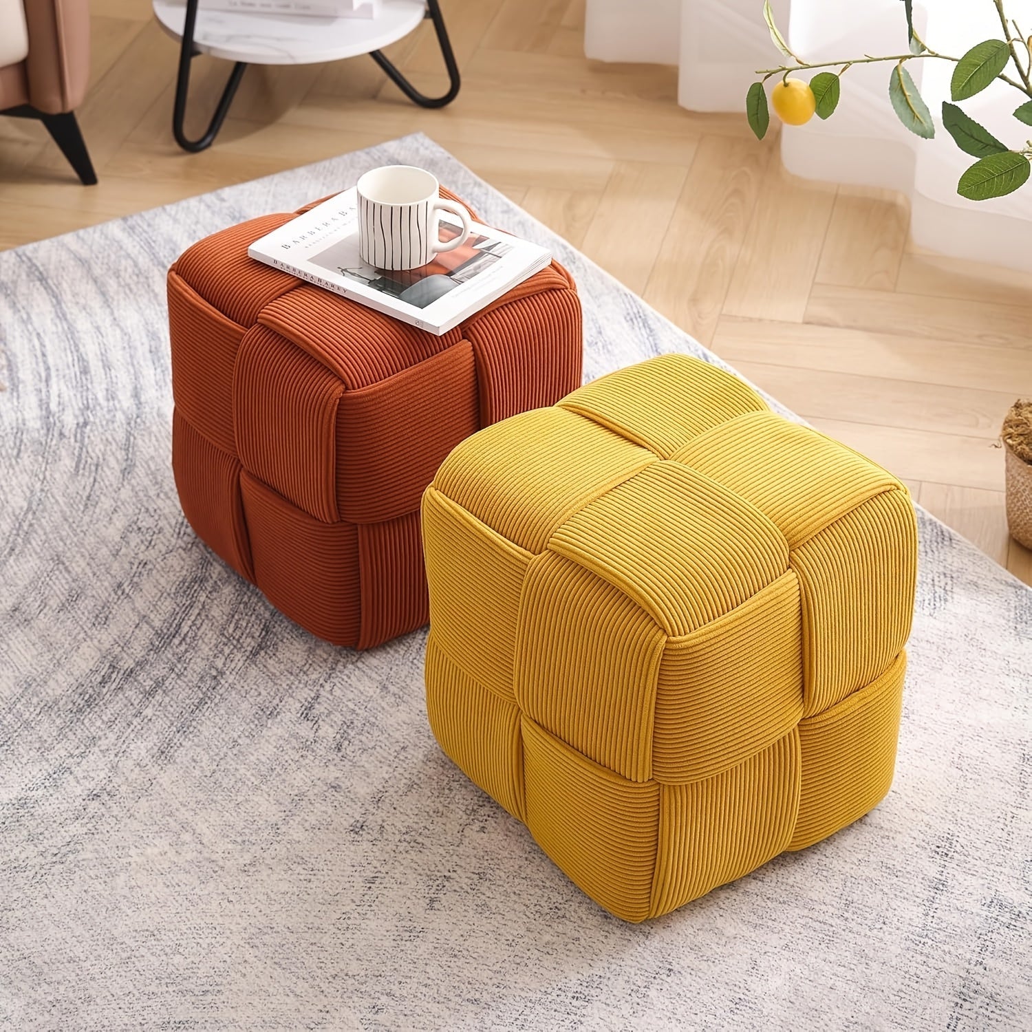 CordyCube Pouf – Design Chic e Comfort in Uno