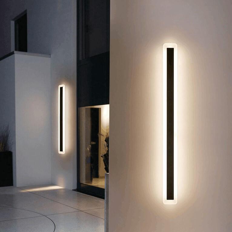 Lampada da Parete Esterna a LED - Design Snello e Stile