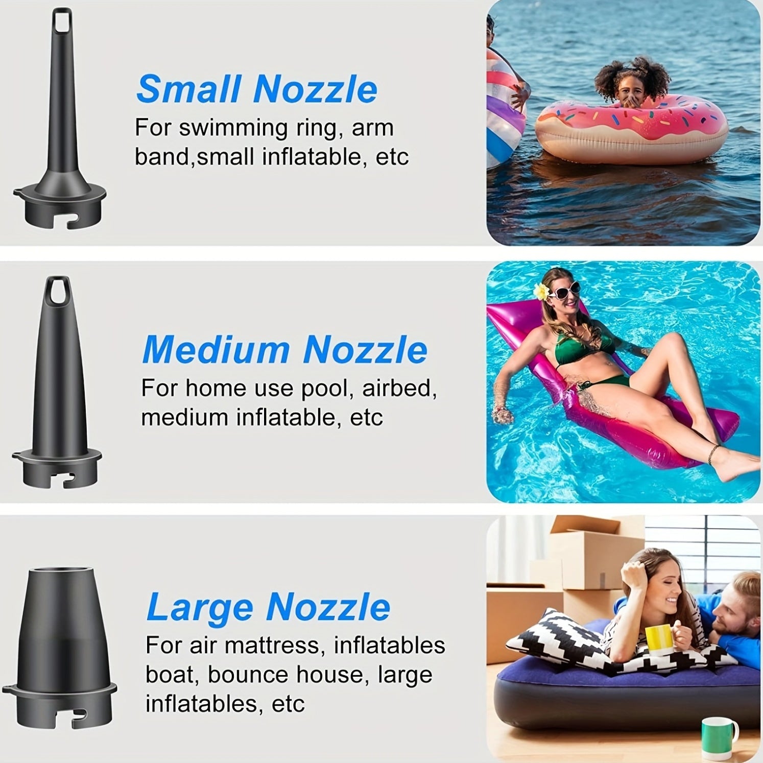 Pompa d'Aria USB Portatile – Inflatore Wireless Compatto per Uso all'Aperto