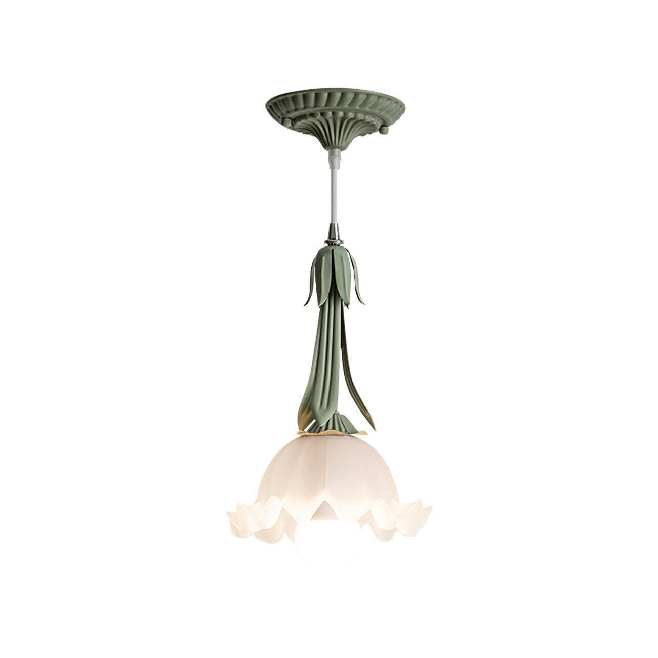 Elegante Lampada a Sospensione con Design a Fiore
