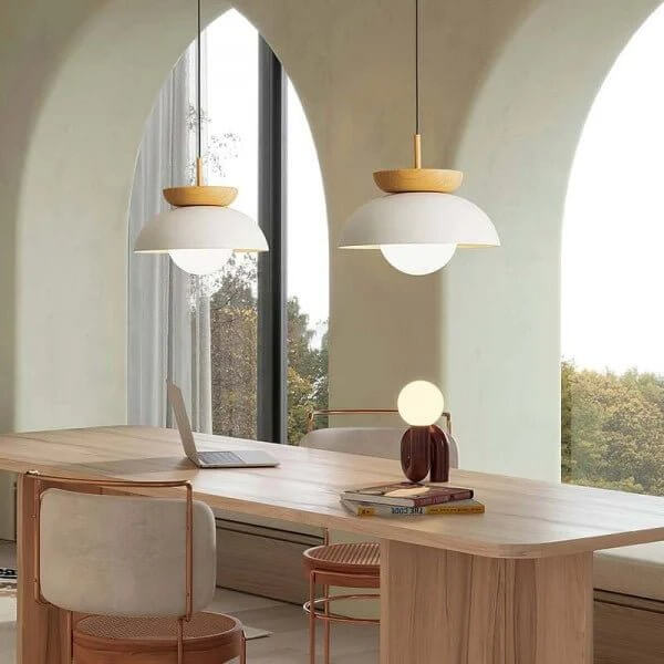 Lampada a sospensione Scandinava - Design in Legno