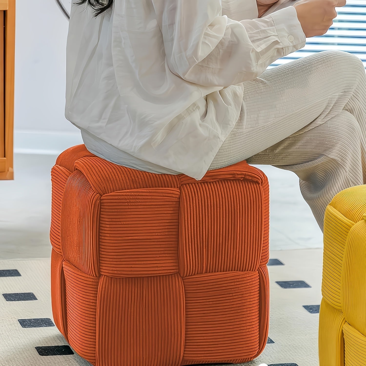 CordyCube Pouf – Design Chic e Comfort in Uno