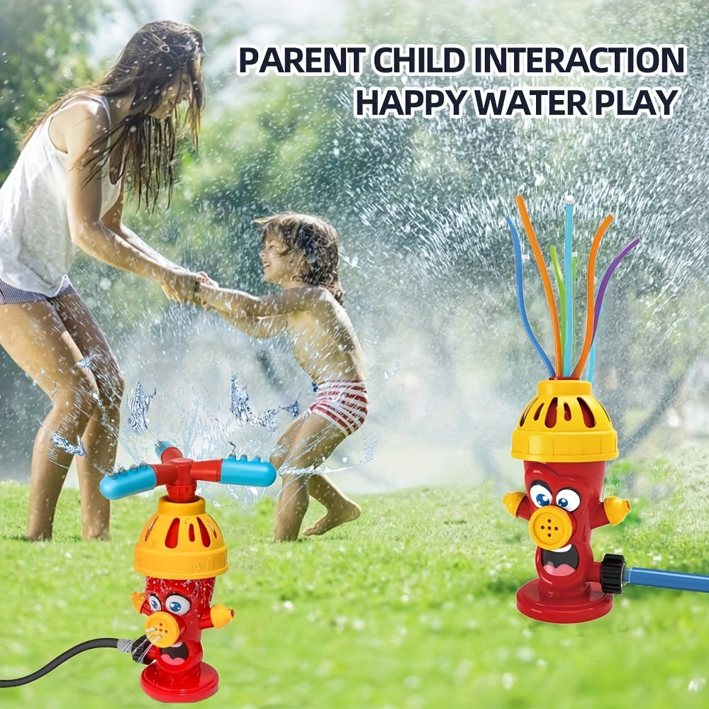 Sprinkler d'acqua a forma di Idrante – Divertimento e Rinfresco per Bambini