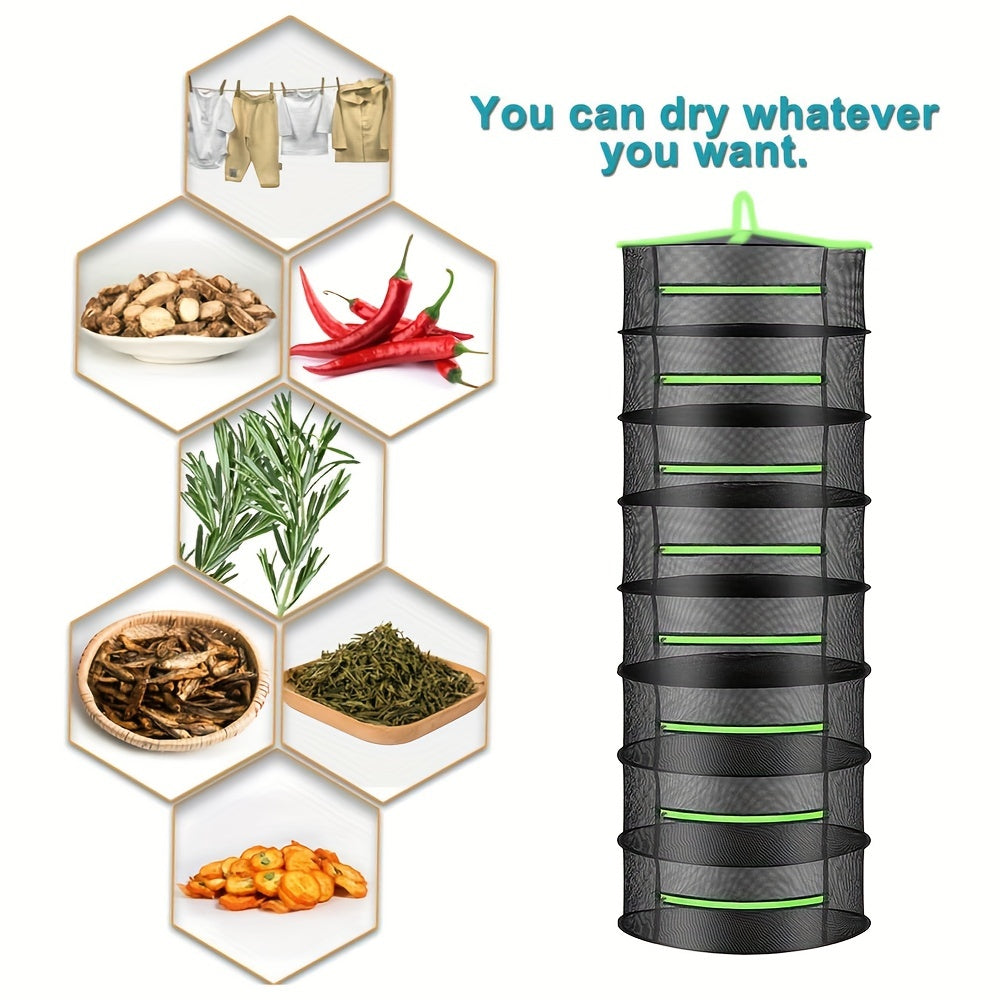 Supporto per Erbe e Essiccazione Sostenibile – Efficiente e Salvaspazio per Semi e Frutta