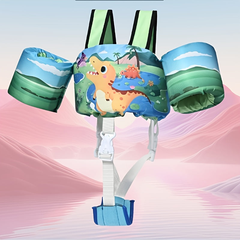 Giubbotto Salvagente per Bambini DinoGuard – Ali Rimovibili e Vestibilità Sicura