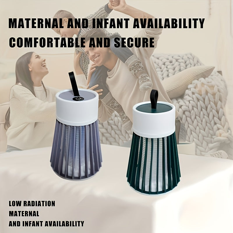 Zapper per Insetti Ricaricabile USB – Silenzioso e Comodo per Uso Interno e Scrivanie