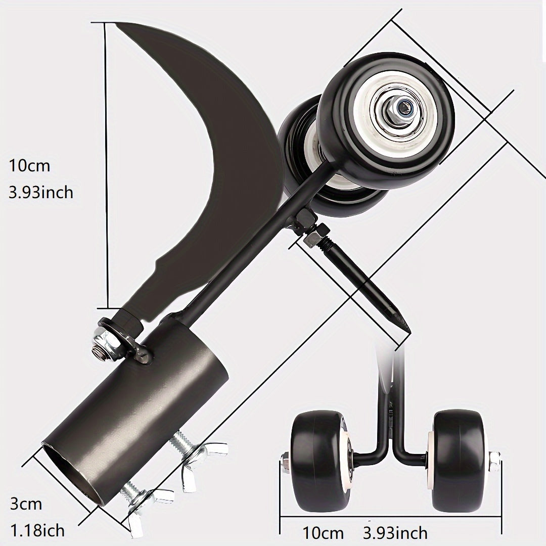 Rullo per Erbacce per Giunti di Pavimentazione – Nessuna Piegatura Necessaria