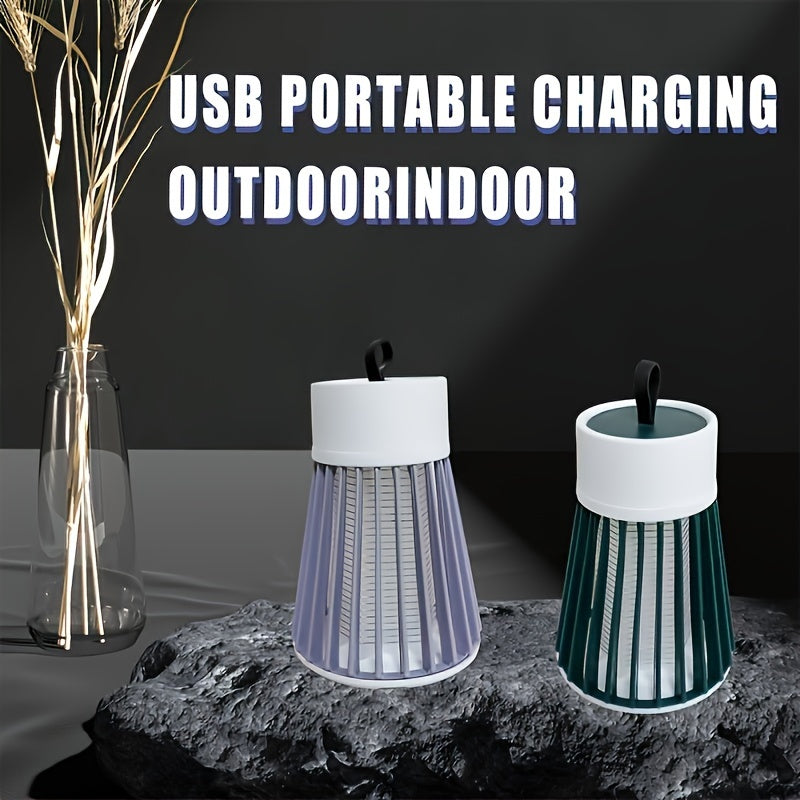 Zapper per Insetti Ricaricabile USB – Silenzioso e Comodo per Uso Interno e Scrivanie