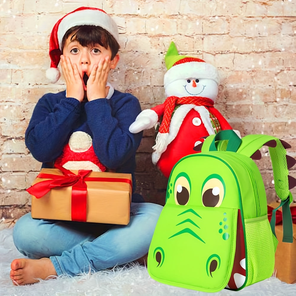 Zaino Carino a Forma di Dinosauro per Bambini – Zaino Spazioso e Confortevole per la Scuola