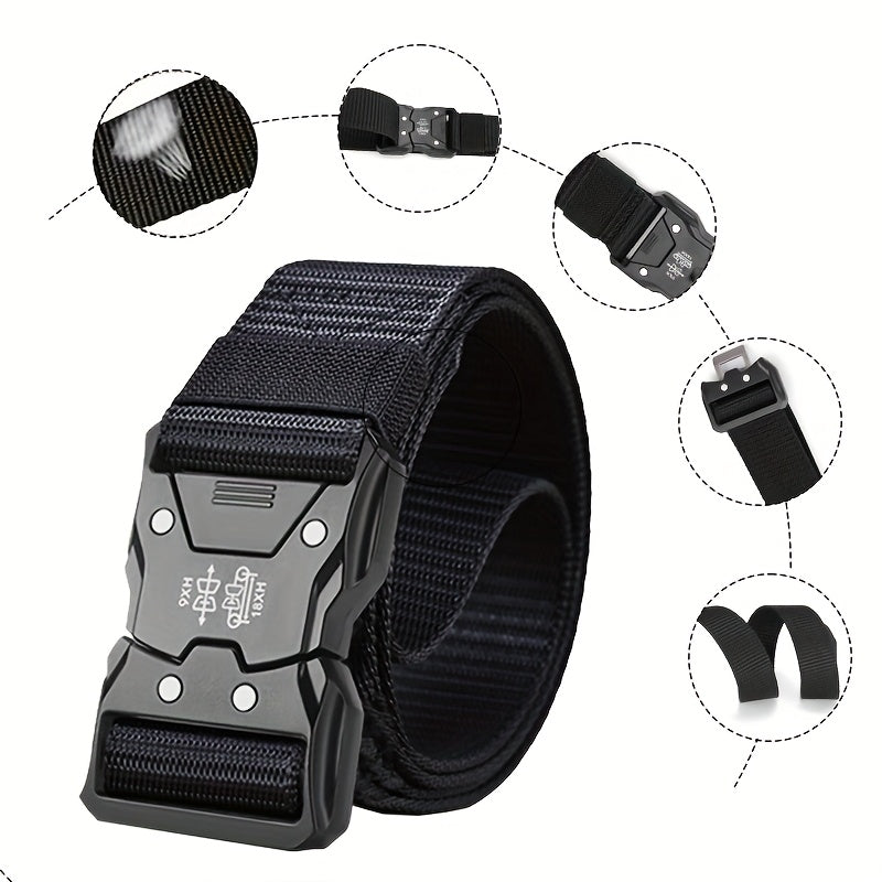 Cintura Tattica Unisex in Nylon – Resistente, Traspirante e Versatile