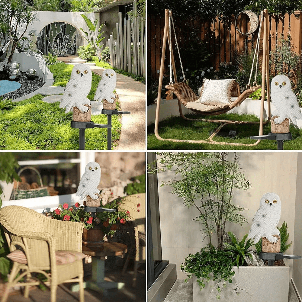 2x Lampade da Giardino Solari - Design Riccio