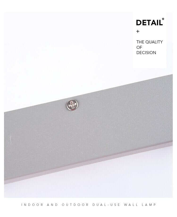 Lampada da Parete Moderna per Esterni con Sensore di Movimento