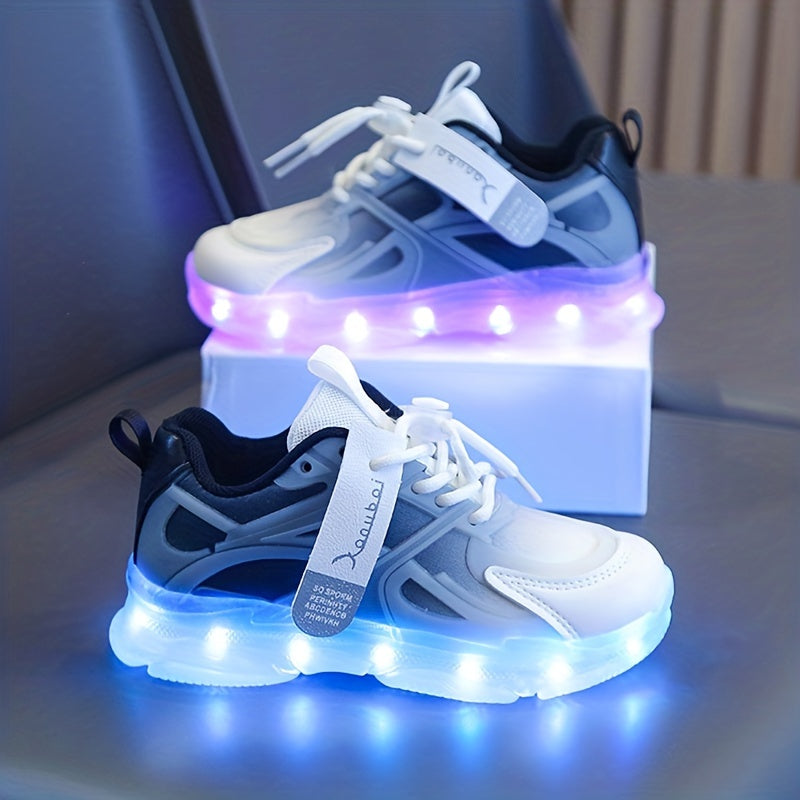 Scarpe Sneakers Illuminati per Bambini – Colorate, Illuminazione a LED per un Look Giocoso