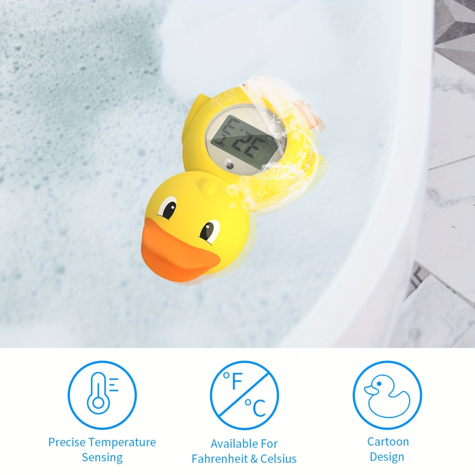Termometro per Acqua Baby DuckSafe – Preciso e Carino
