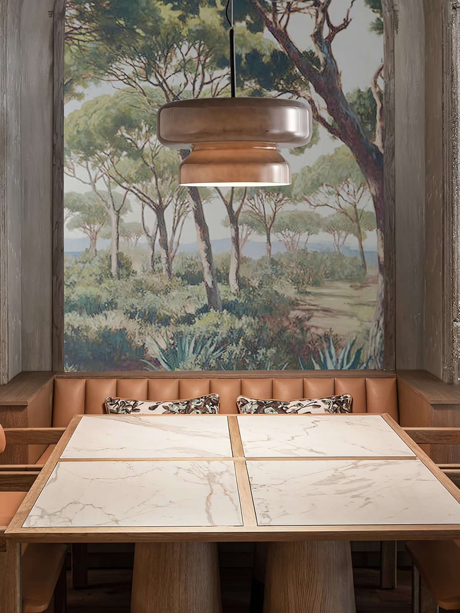 Lampada a Sospensione Stile Bohemien - Vetro & Metallo LED