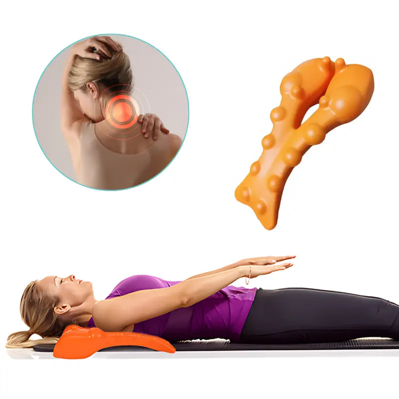 Strumento di Agopressione per il Dolore al Collo e alle Spalle – TrapiRelief