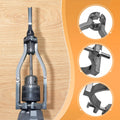 Juego de adaptadores y cinceles para agujeros de espiga precisos | 8 insertos de 6 a 16 mm | Compatible con taladros