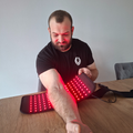 Support pour Coude avec Plaque de Lumière Infrarouge Rouge